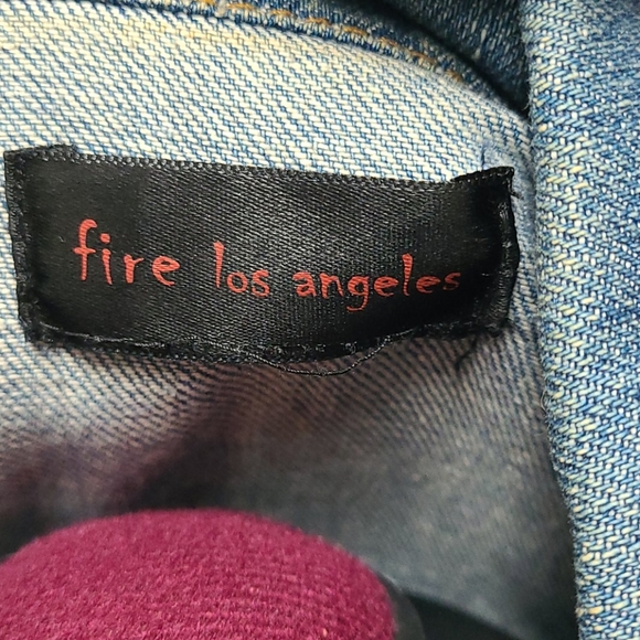 Fire Los Angeles Jean Jacket with maxi (FLAJM) - Picture 4 of 9